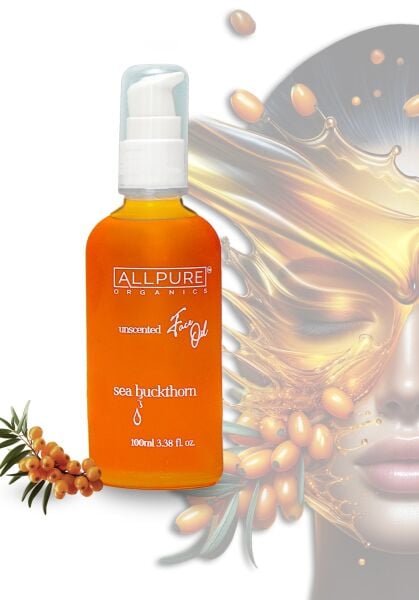 ALLPURE SEABUCKTHORN OIL (Yabani İğde) %100 Organik Cilt Bakım Yağı