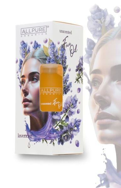 ALLPURE LAVANDER OIL (Lavender) 100% Organic Skin Care Oil