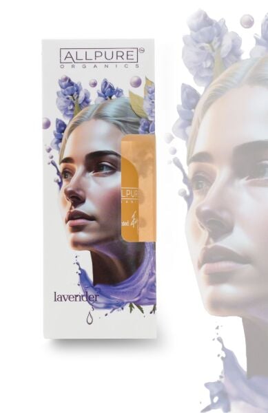 ALLPURE LAVANDER OIL (Lavender) 100% Organic Skin Care Oil