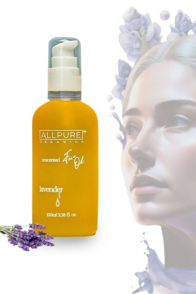 ALLPURE LAVANDER OIL (Lavender) 100% Organic Skin Care Oil