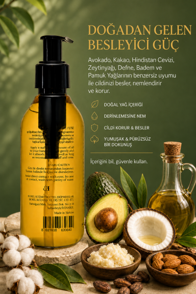 ALLPURE MIROIL HAIR (%100 Organik Saç Bakım Yağı 200ml)