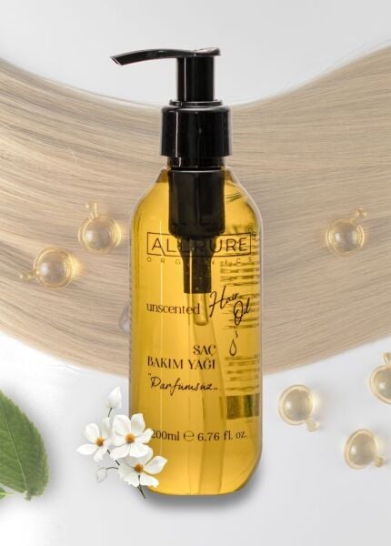ALLPURE MIROIL HAIR (%100 Organik Saç Bakım Yağı 200ml)