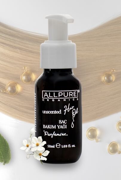 ALLPURE MIROIL HAIR (%100 Organik Saç Bakım Yağı 50ml)