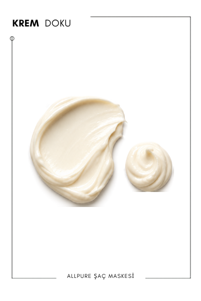 ALLPURE HAIR MASK 300ml  (VİTAMİN E + Buğday Proteini Katkılı SAÇ MASKESİ )