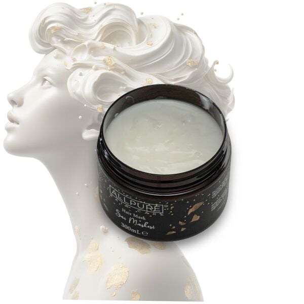 ALLPURE HAIR MASK 300ml  (VİTAMİN E + Buğday Proteini Katkılı SAÇ MASKESİ )