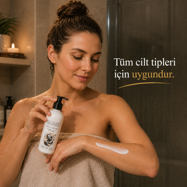 ALLPURE MOISTURIZER BODY MILK 200 мл (коллаген + витамин E + витамин B5 + 7 масел, интенсивный увлажняющий лосьон для тела 200 мл)