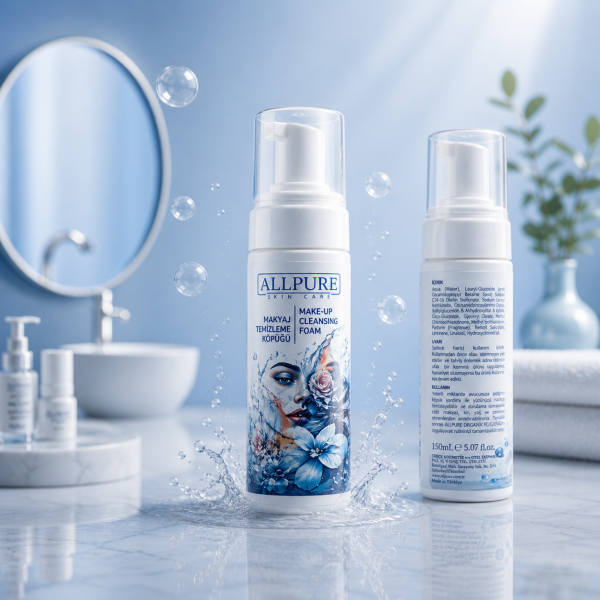ALLPURE MAKE-UP REMOVER FOAM 150ml (Make-up Cleansing Foam MICELLAR 150ml)