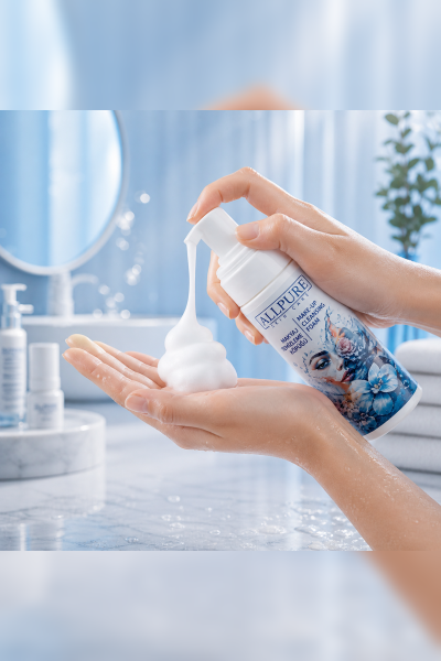 ALLPURE MAKE-UP REMOVER FOAM 150ml (Makyaj Temizleme Köpüğü MICELLAR 150ml)