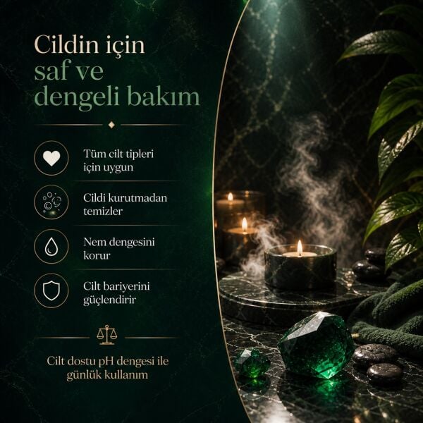 ALLPURE SHOWER GEL 700ml (Family Size) EMERALD - EMERALD Duş Jeli Aile boyu