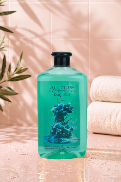 ALLPURE SHOWER GEL 700ml (Family Size) OCEAN - Okyanus Esintisi Duş Jeli Aile boyu
