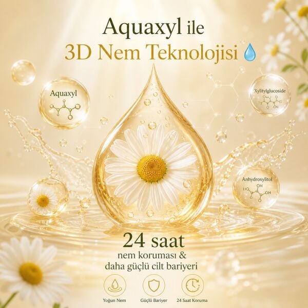 ALLPURE SHOWER GEL 700ml (Family Size) CHAMOMILLE - Papatya Duş Jeli Aile Boyu