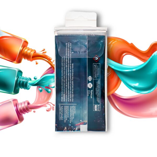ALLPURE NAIL POLISH REMOVER TOWEL 10 pcs. Pack ( OJE Temizleme Havlusu 10 adet TEKLİ HAVLU)