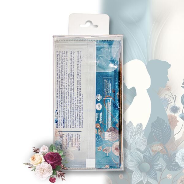 ALLPURE INTIMATE CLEANSING TOWEL 10 pcs. Pack ( GENITAL BÖLGE İntim Temizleme Havlusu 10 adet TEKLİ HAVLU)