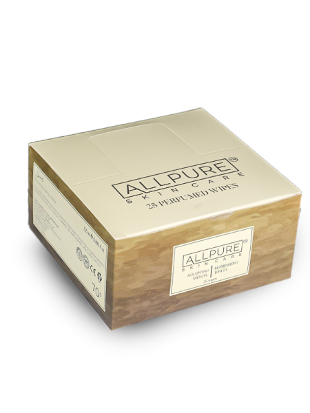 ALLPURE REFRESHING TOWEL -PERFUME BLEND (25pcs Pack) - Karışık Parfümlü Islak Mendil 25li Paket(Kopya)
